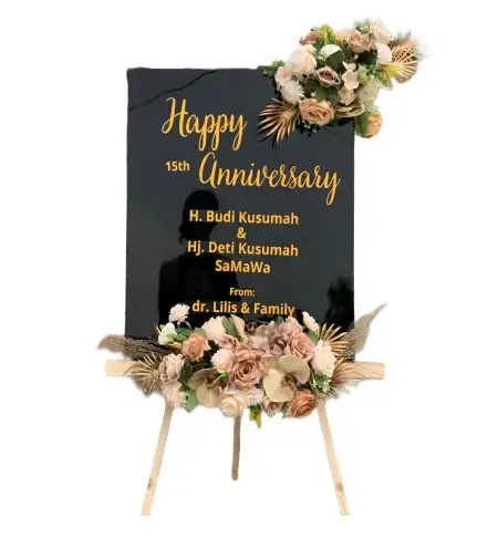 Papan Bunga Akrilik Rawa Barat