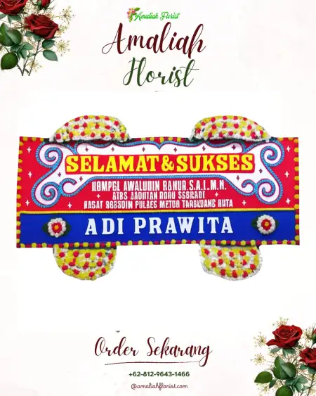 Papan Bunga Ucapan Selamat Rawa Barat
