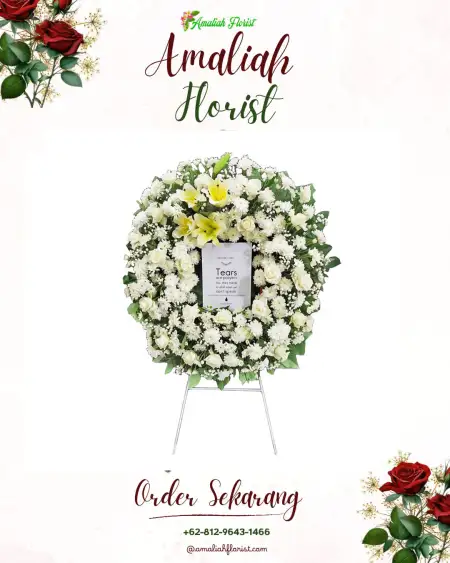 Krans Bunga Duka Rawa Barat